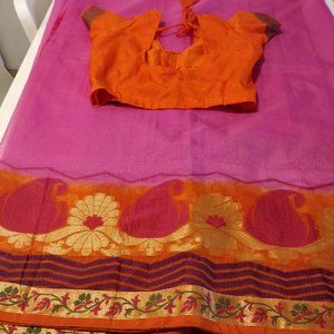 Kota Saree Indian Wedding Sari LIKE NEW !